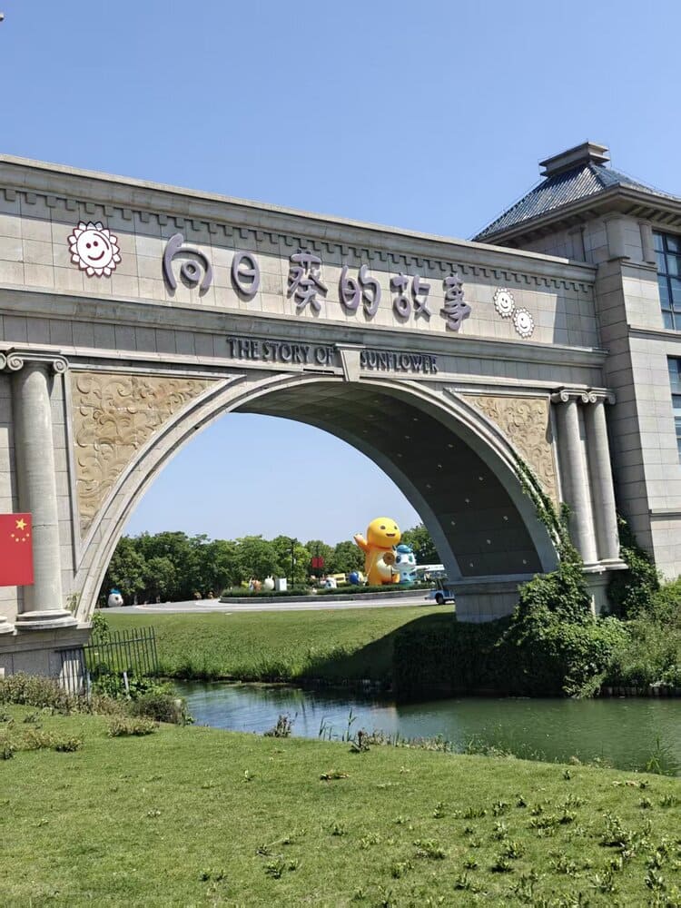 淮安遛娃｜白马湖向日葵没开，门票便宜了一半